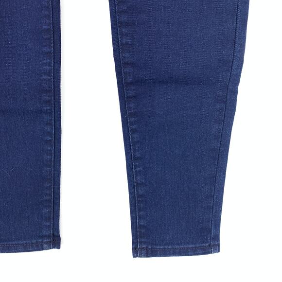 Old Navy Super Skinny Mid Rise Jegging Womens Size 4P Dark Wash Denim Slimming - Picture 4 of 7